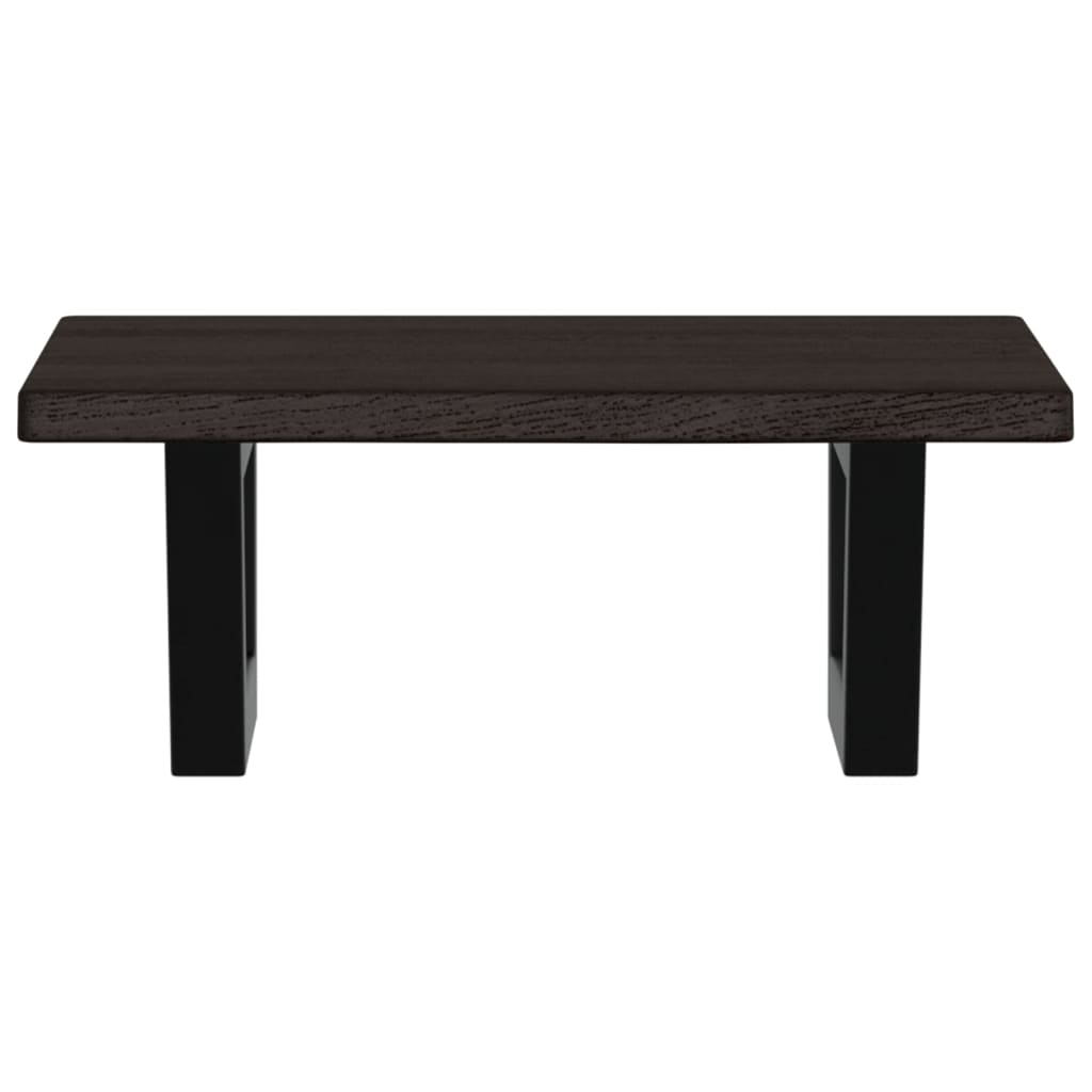 Badkamer wandschap staal en massief eikenhout is nu te koop bij PeponiXL, paradijselijk wonen!