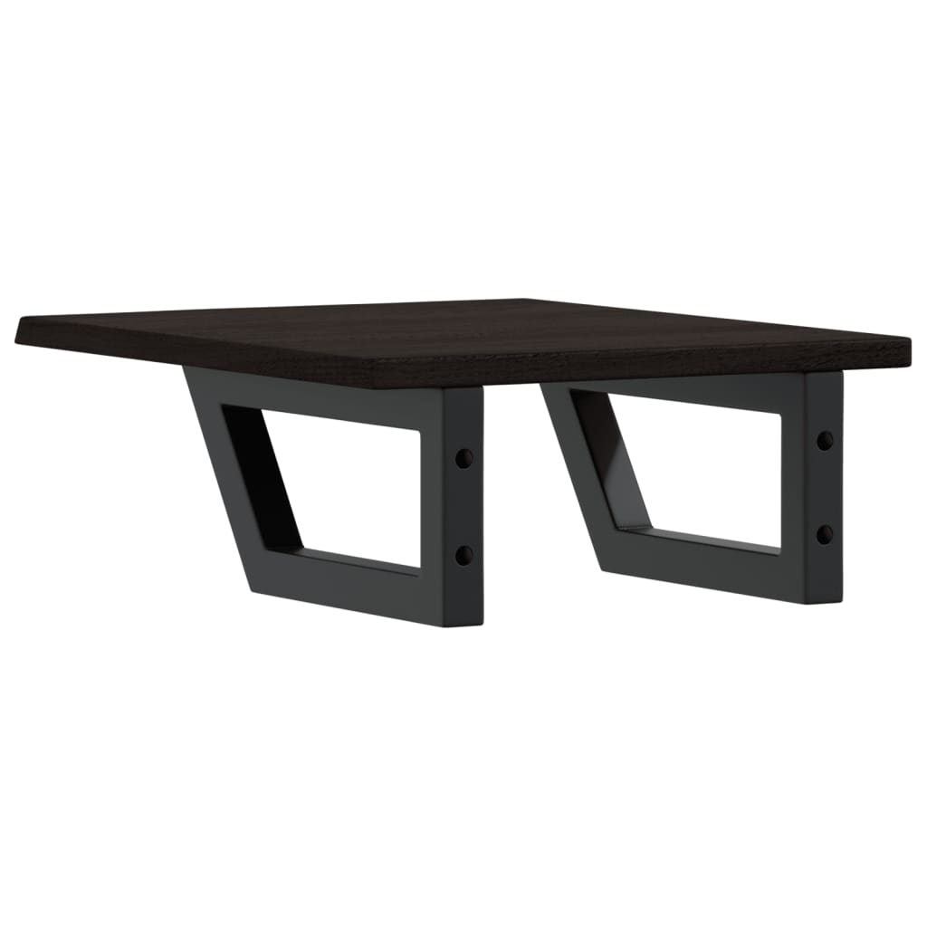 Badkamer wandschap staal en massief eikenhout is nu te koop bij PeponiXL, paradijselijk wonen!