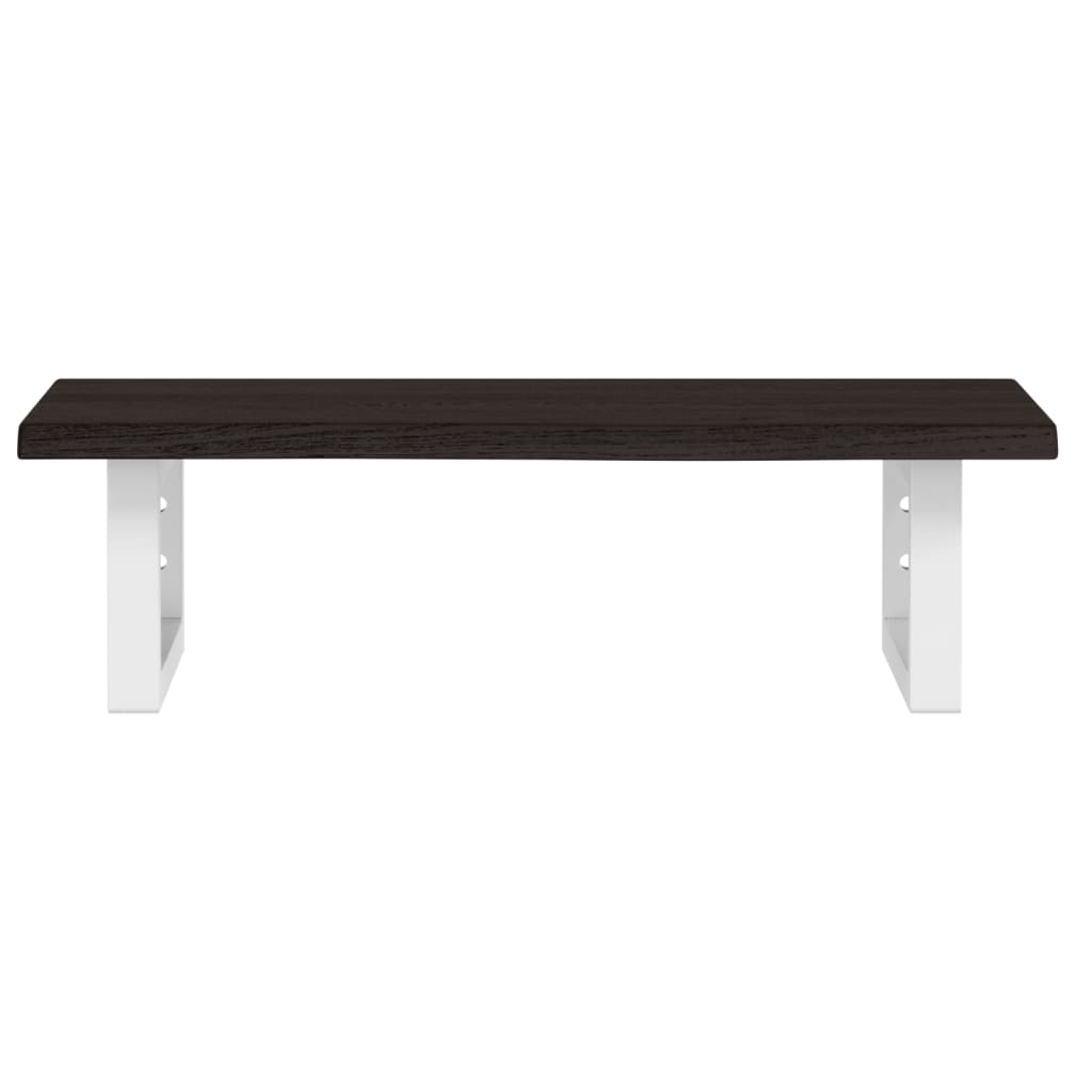 Badkamer wandschap staal en massief eikenhout is nu te koop bij PeponiXL, paradijselijk wonen!