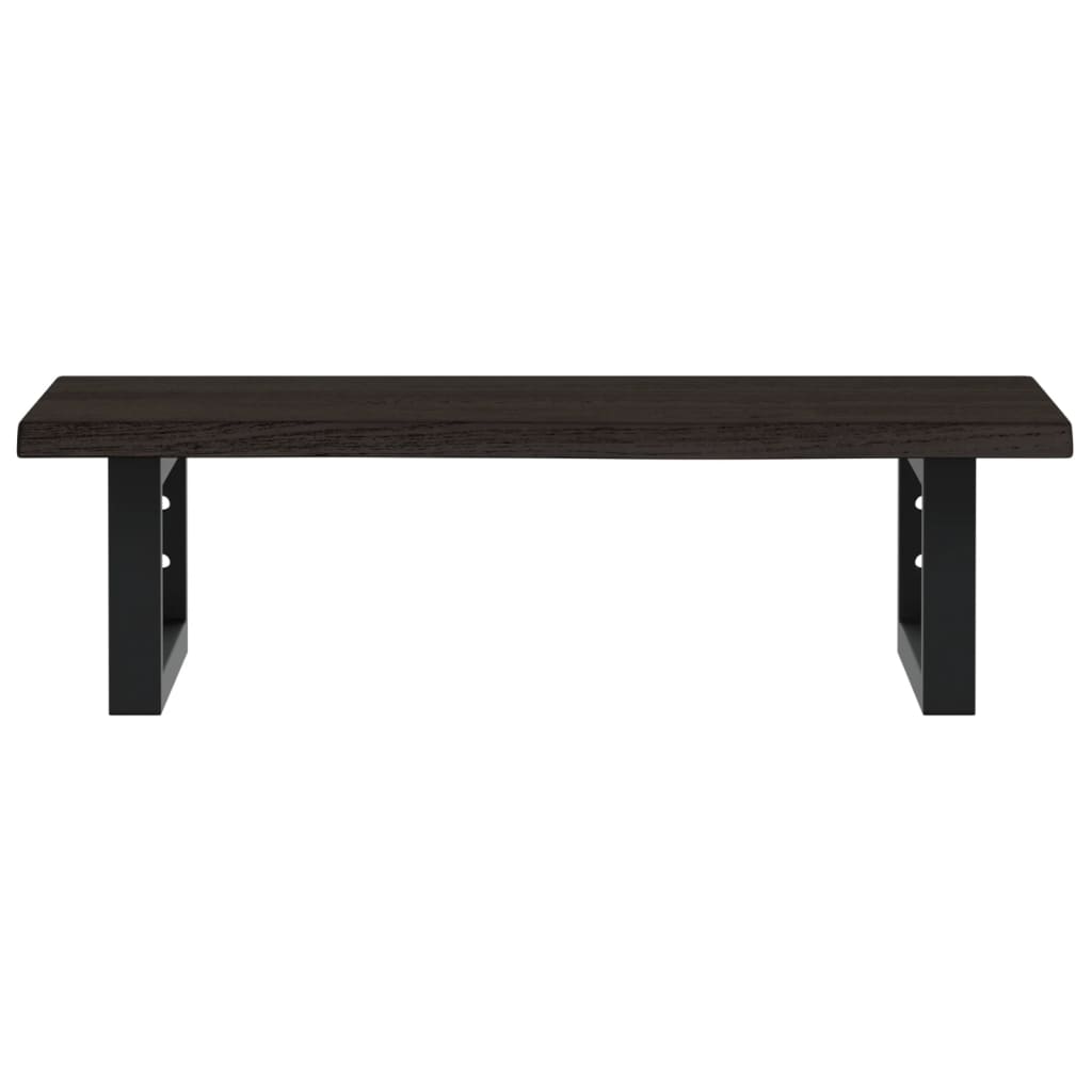 Badkamer wandschap staal en massief eikenhout is nu te koop bij PeponiXL, paradijselijk wonen!
