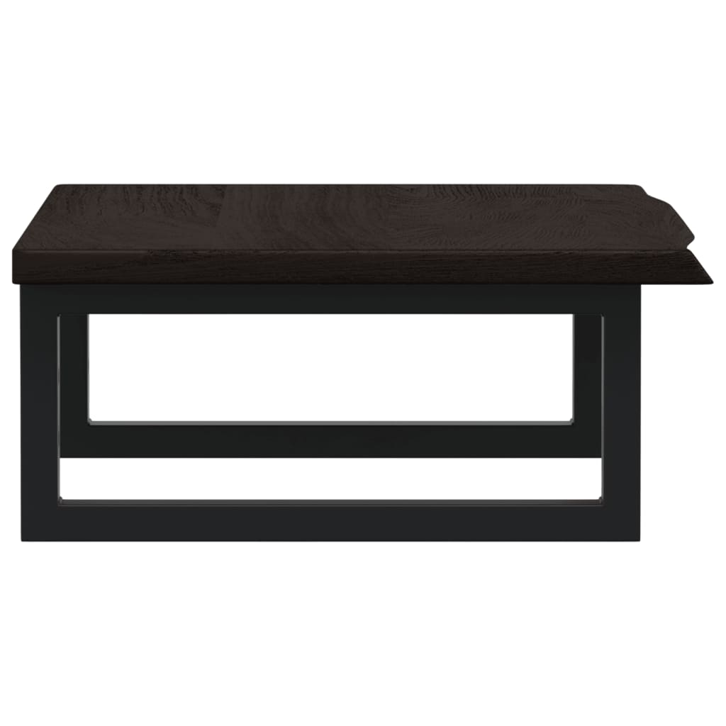 Badkamer wandschap staal en massief eikenhout is nu te koop bij PeponiXL, paradijselijk wonen!