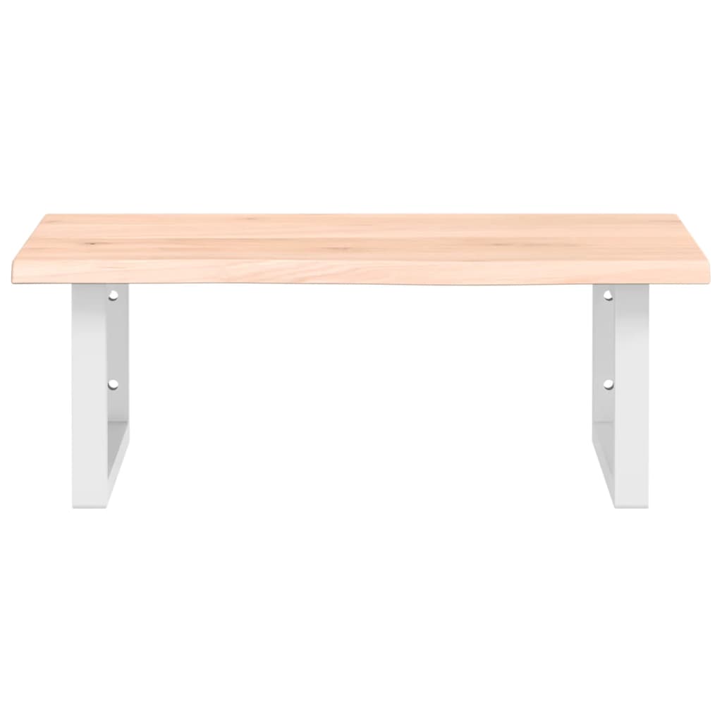 Badkamer wandschap staal en massief eikenhout is nu te koop bij PeponiXL, paradijselijk wonen!