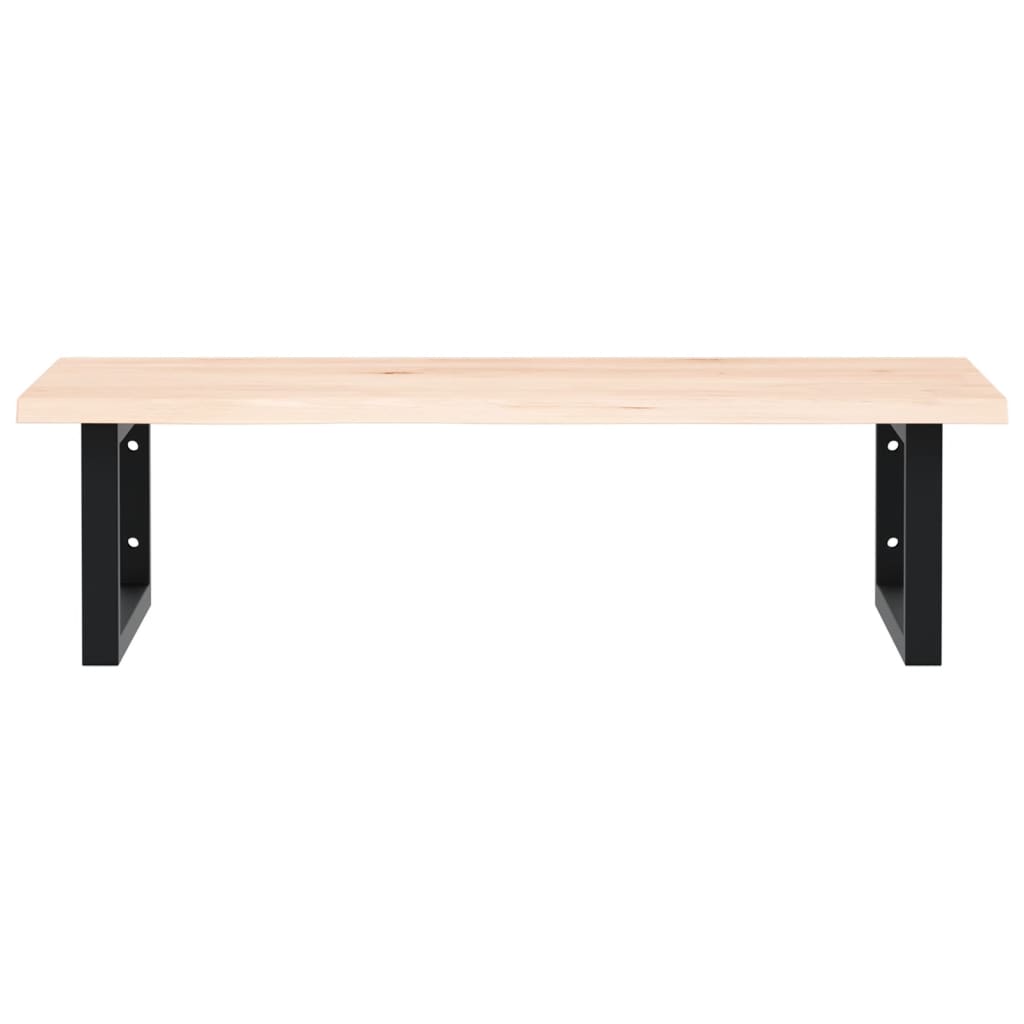 Badkamer wandschap staal en massief eikenhout is nu te koop bij PeponiXL, paradijselijk wonen!