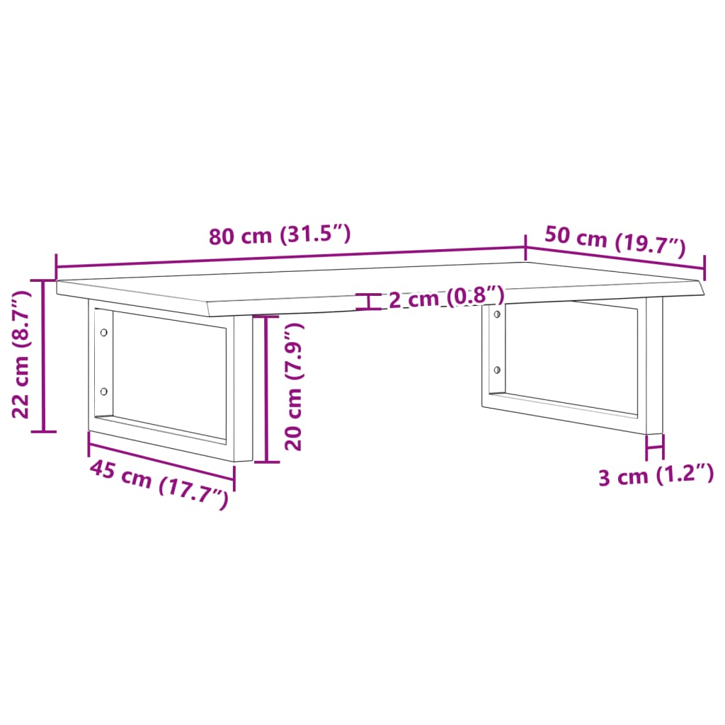 Badkamer wandschap staal en massief eikenhout is nu te koop bij PeponiXL, paradijselijk wonen!