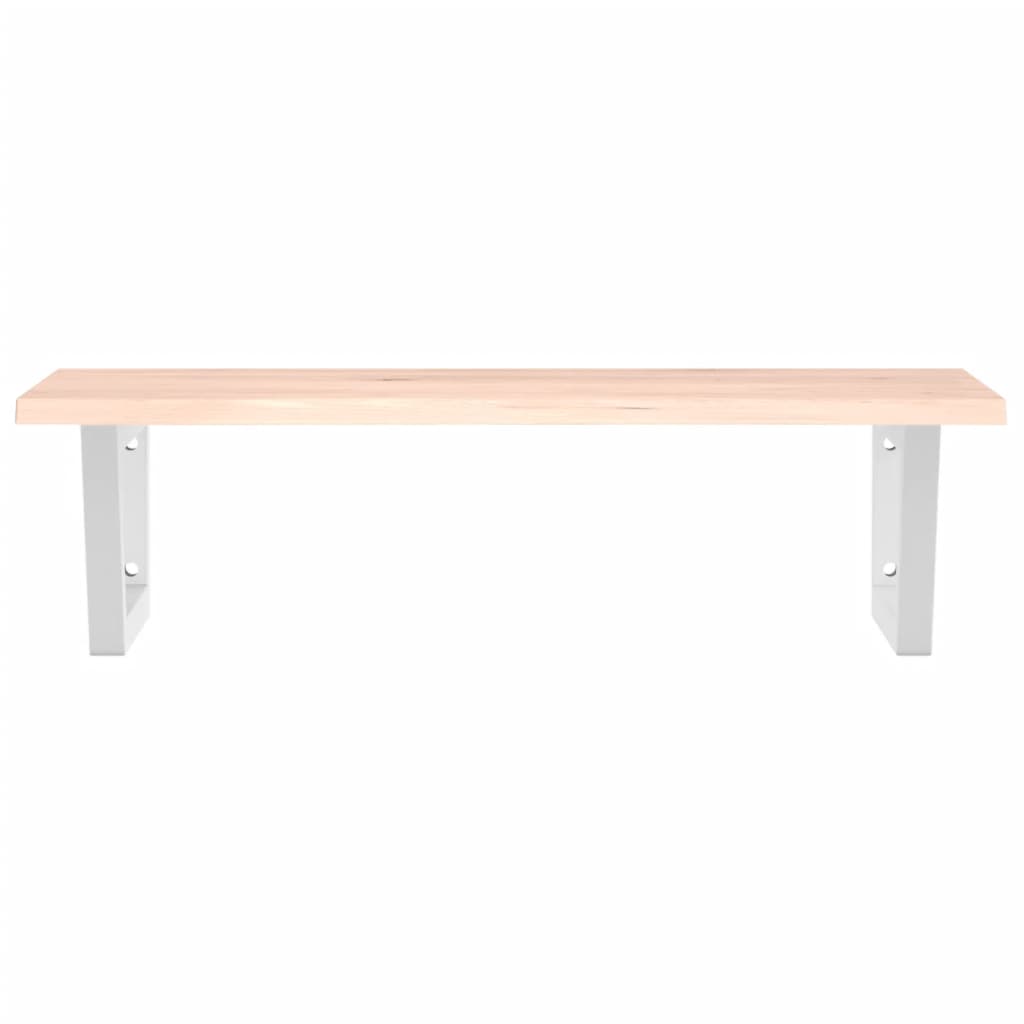 Badkamer wandschap staal en massief eikenhout is nu te koop bij PeponiXL, paradijselijk wonen!