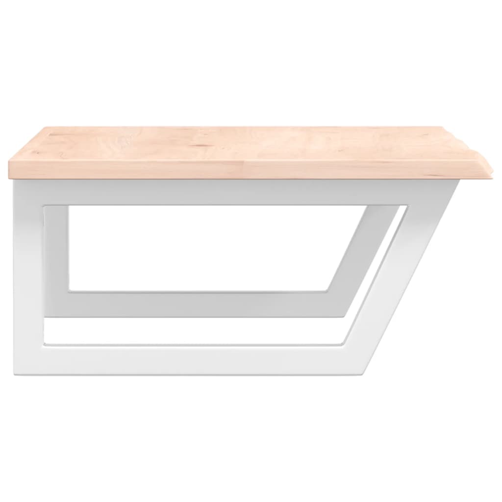 Badkamer wandschap staal en massief eikenhout is nu te koop bij PeponiXL, paradijselijk wonen!