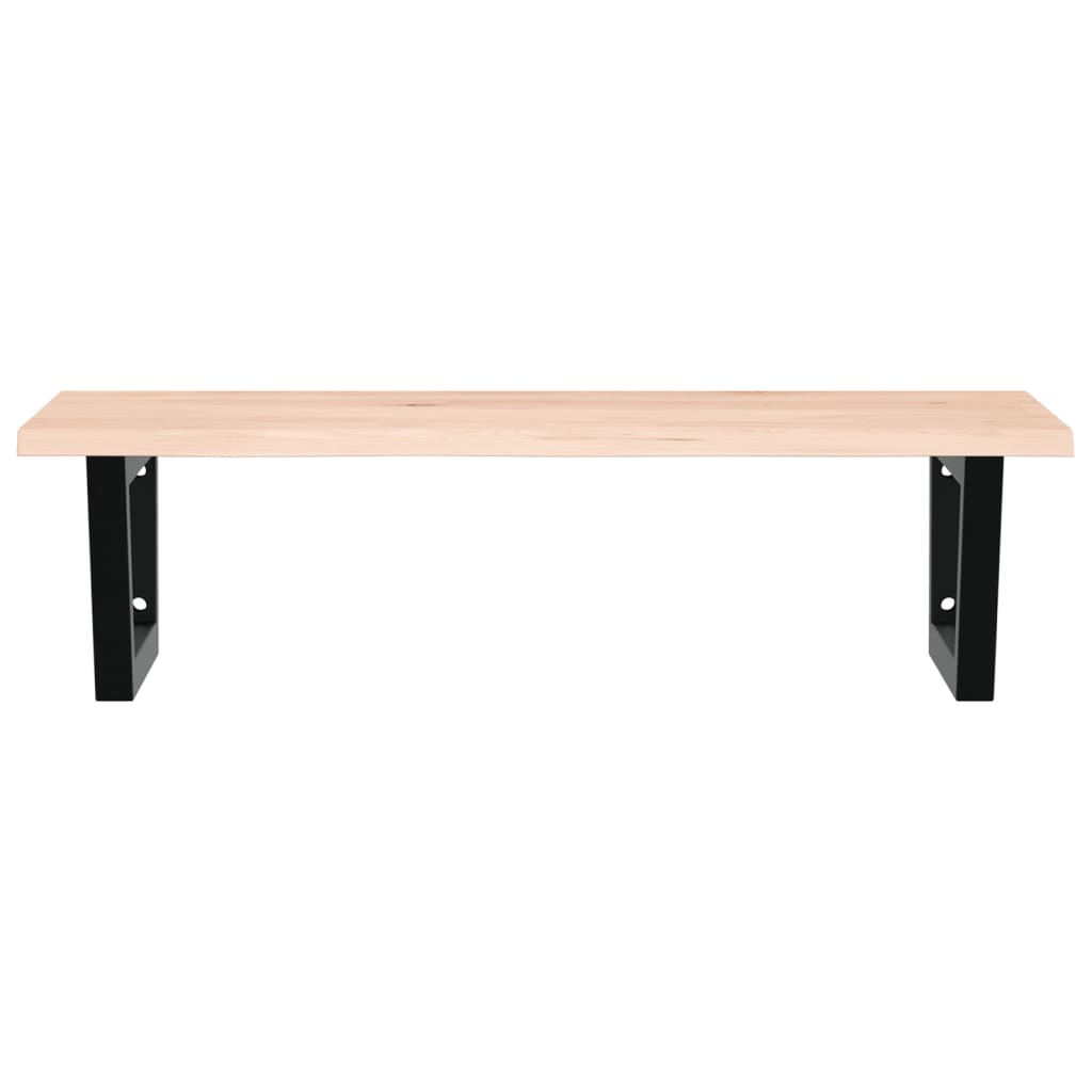 Badkamer wandschap staal en massief eikenhout is nu te koop bij PeponiXL, paradijselijk wonen!