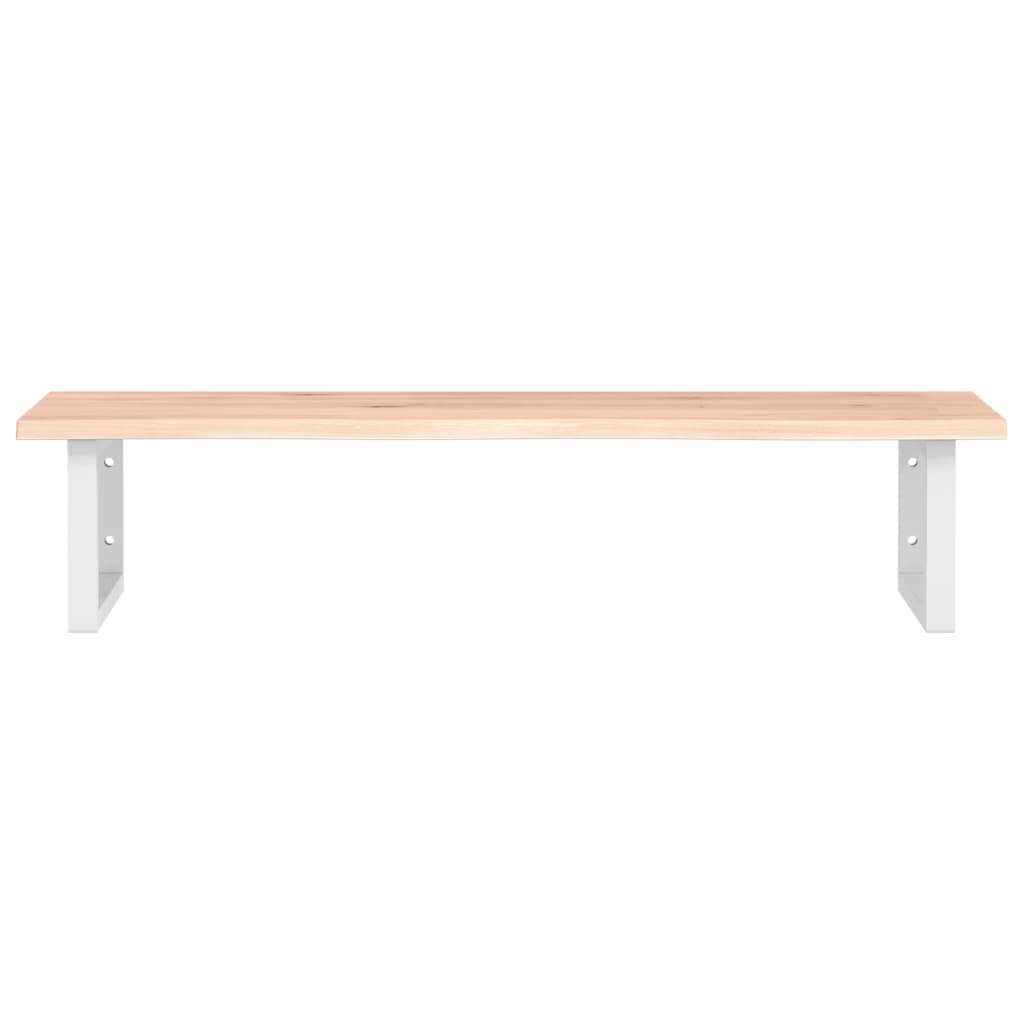 Badkamer wandschap staal en massief eikenhout is nu te koop bij PeponiXL, paradijselijk wonen!