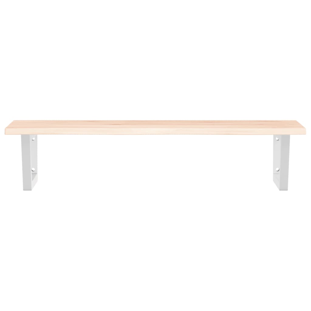 Badkamer wandschap staal en massief eikenhout is nu te koop bij PeponiXL, paradijselijk wonen!