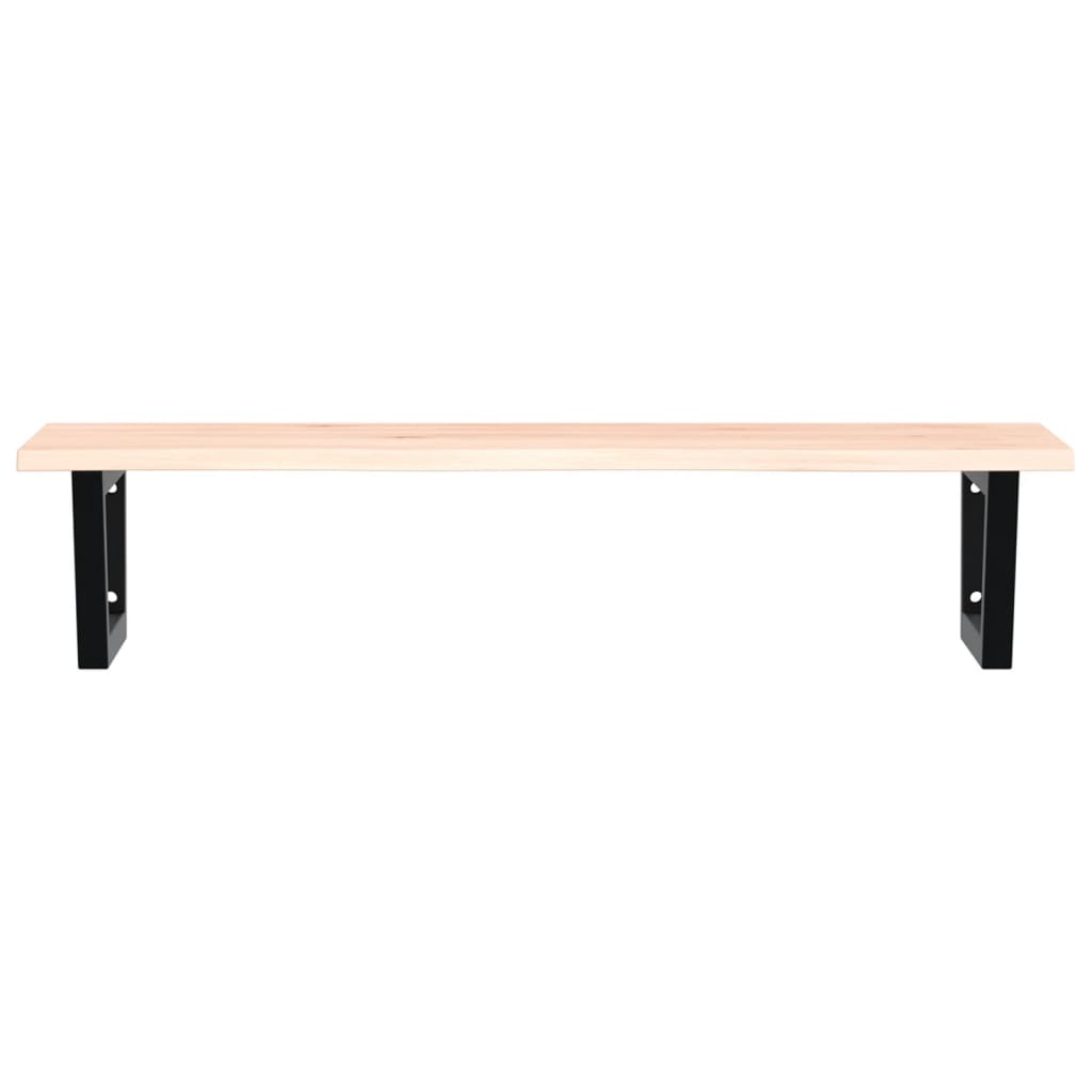 Badkamer wandschap staal en massief eikenhout is nu te koop bij PeponiXL, paradijselijk wonen!