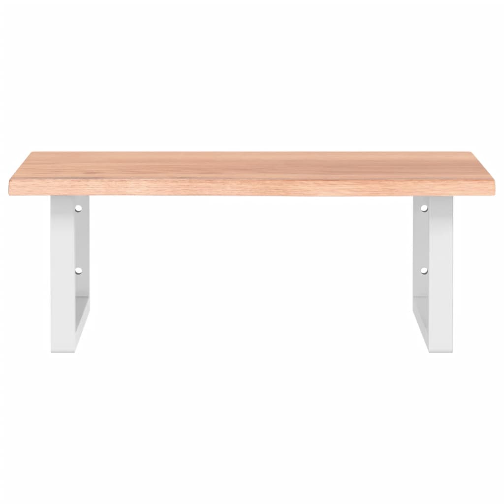 Badkamer wandschap staal en massief eikenhout is nu te koop bij PeponiXL, paradijselijk wonen!