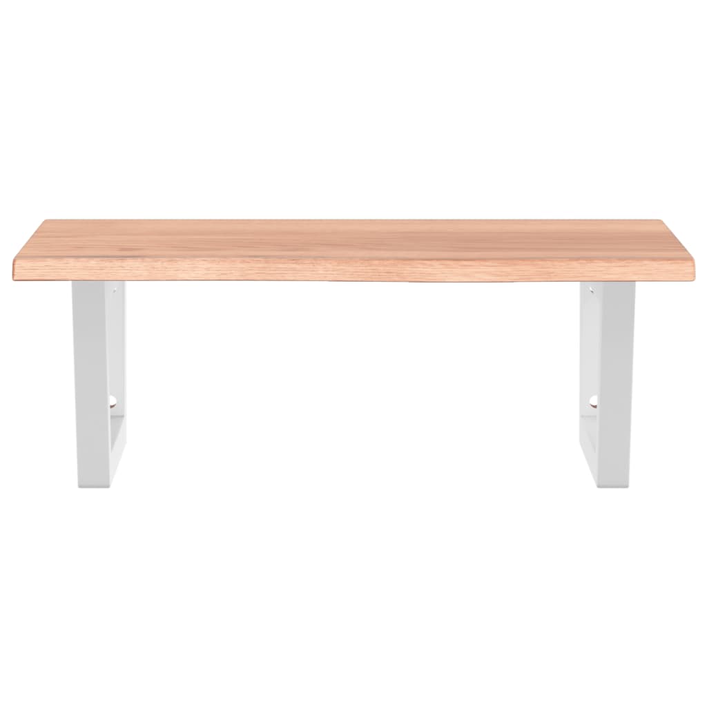 Badkamer wandschap staal en massief eikenhout is nu te koop bij PeponiXL, paradijselijk wonen!
