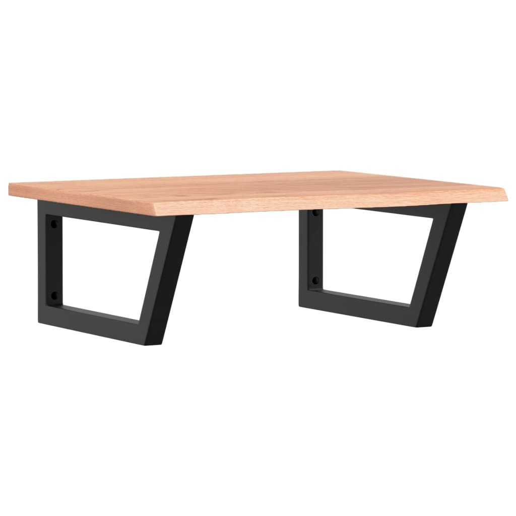 Badkamer wandschap staal en massief eikenhout is nu te koop bij PeponiXL, paradijselijk wonen!