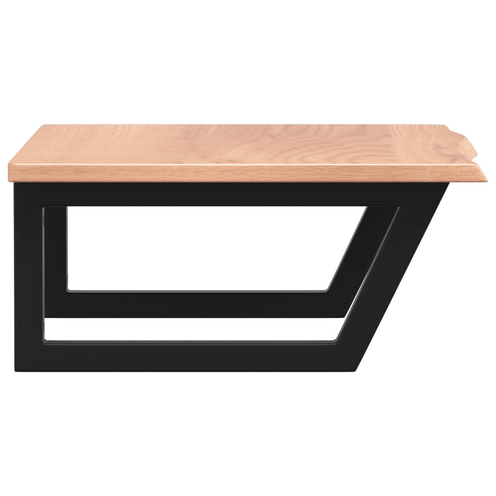 Badkamer wandschap staal en massief eikenhout is nu te koop bij PeponiXL, paradijselijk wonen!