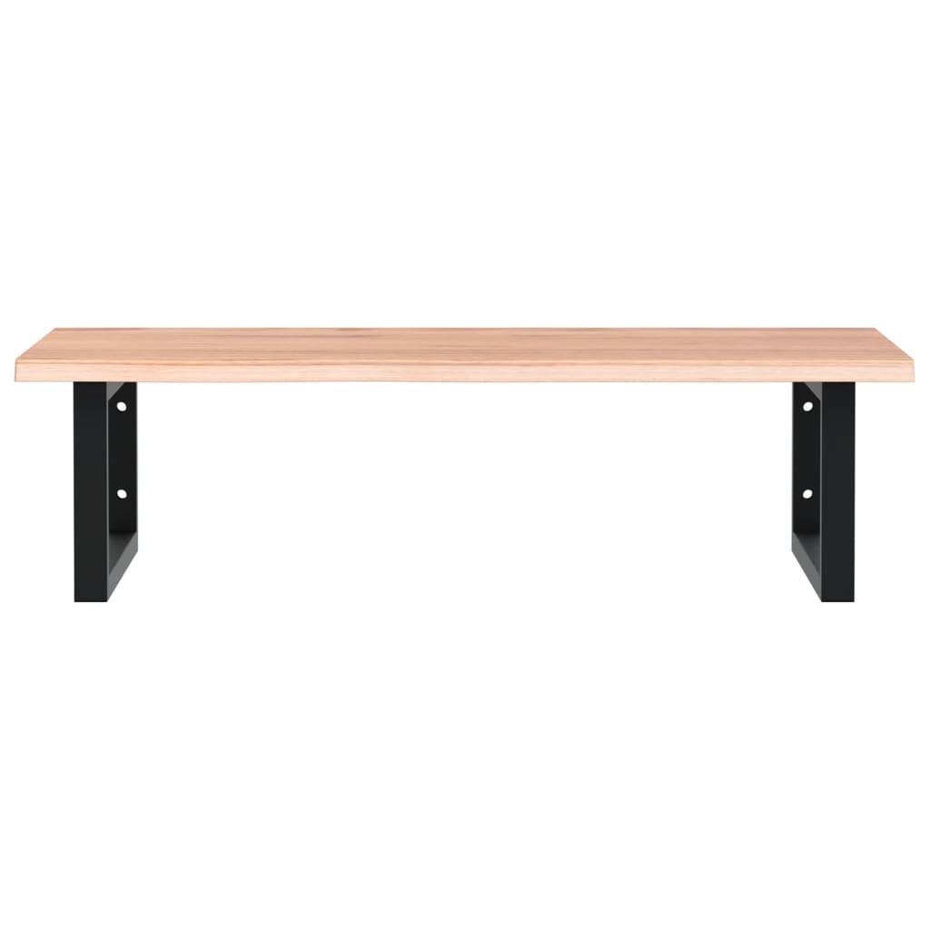 Badkamer wandschap staal en massief eikenhout is nu te koop bij PeponiXL, paradijselijk wonen!