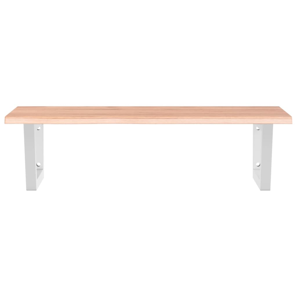 Badkamer wandschap staal en massief eikenhout is nu te koop bij PeponiXL, paradijselijk wonen!