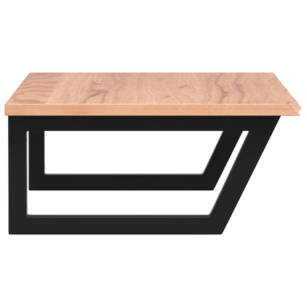 Badkamer wandschap staal en massief eikenhout is nu te koop bij PeponiXL, paradijselijk wonen!