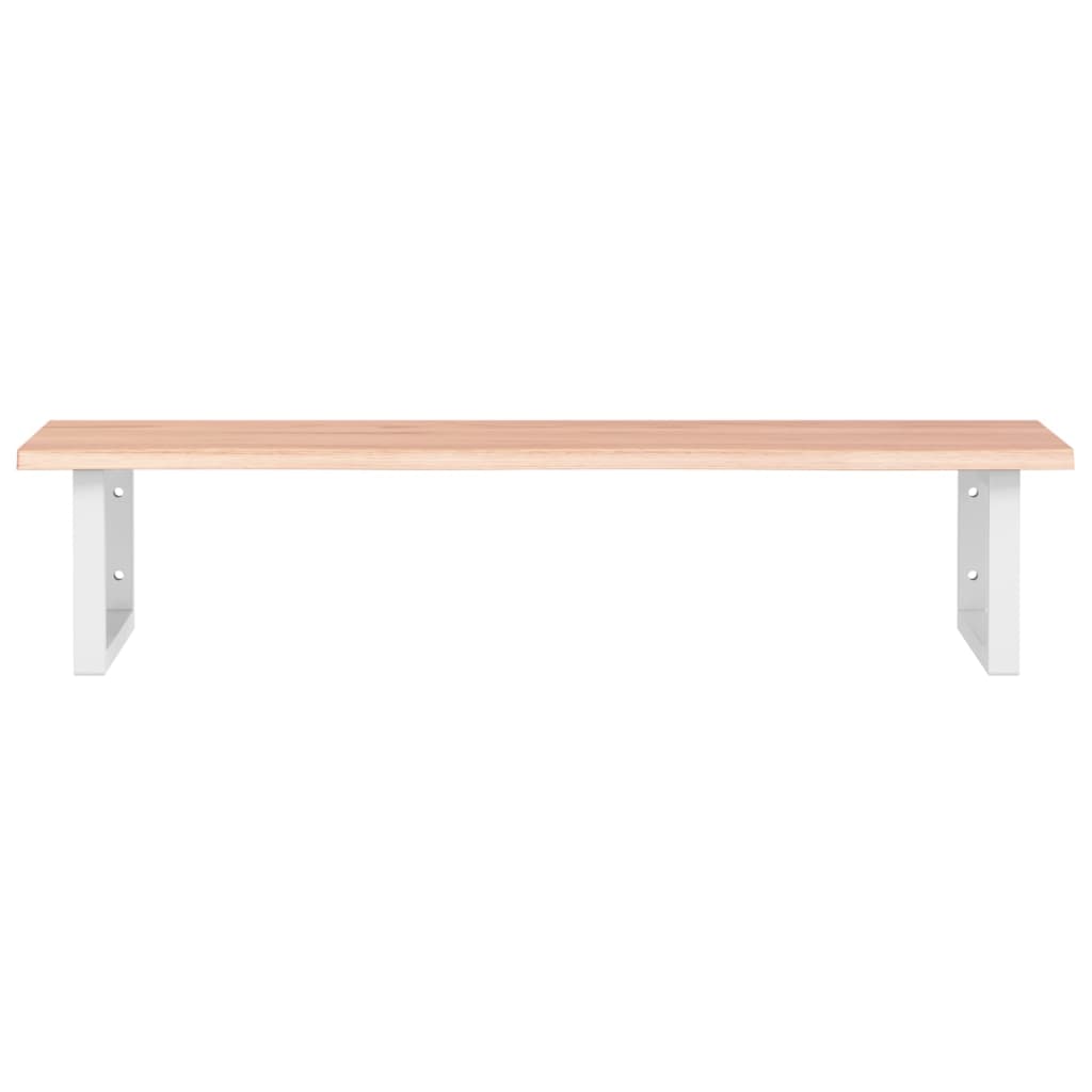 Badkamer wandschap staal en massief eikenhout is nu te koop bij PeponiXL, paradijselijk wonen!