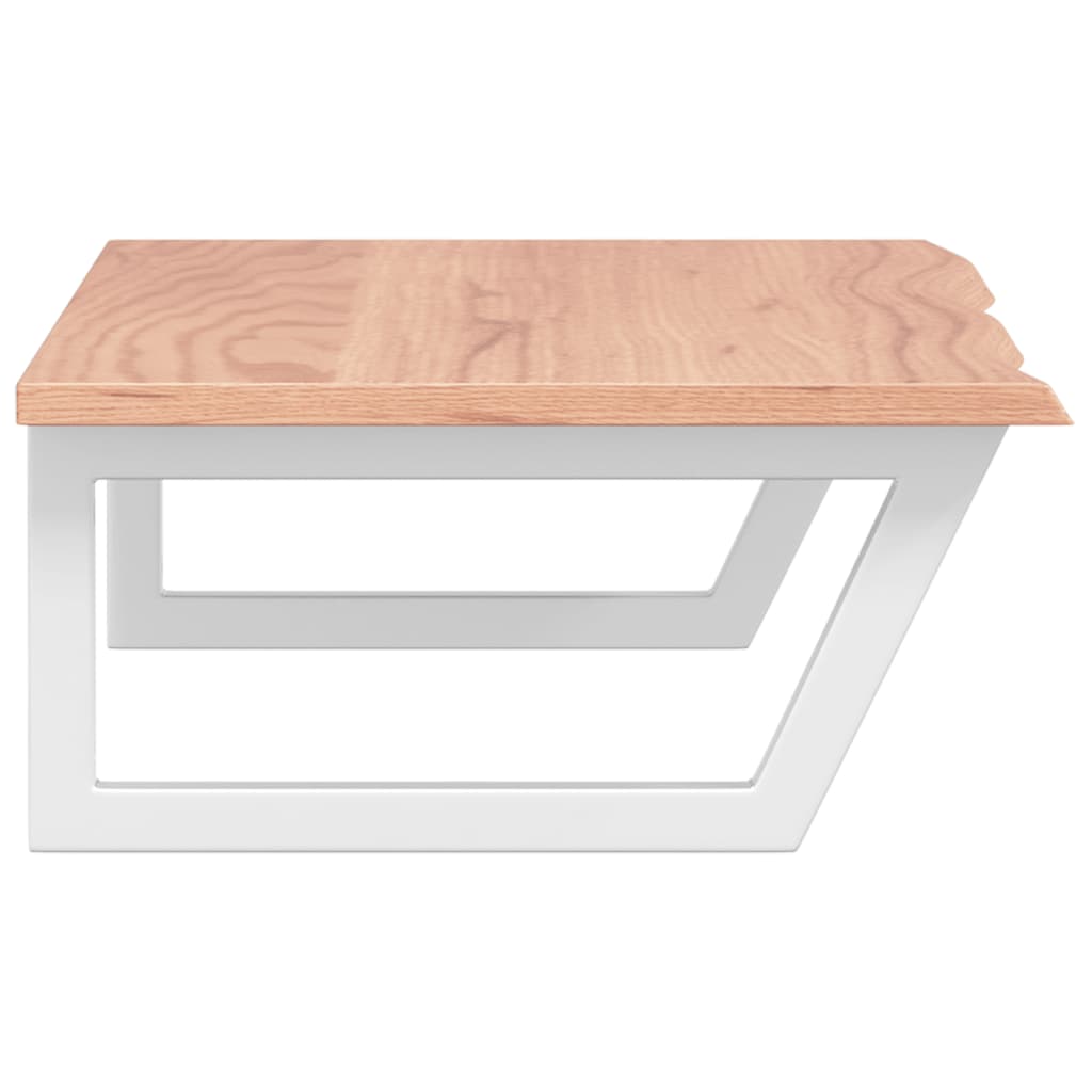 Badkamer wandschap staal en massief eikenhout is nu te koop bij PeponiXL, paradijselijk wonen!