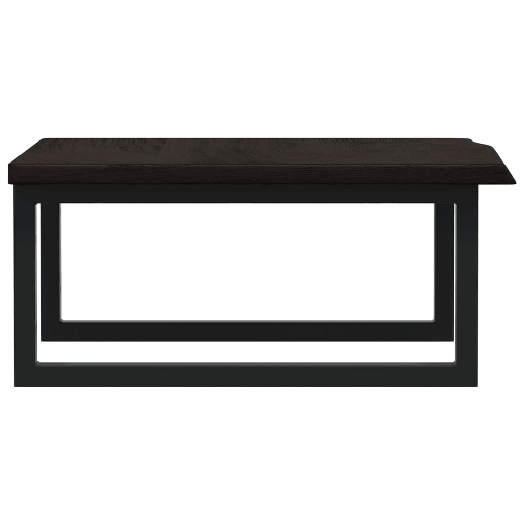 Badkamer wandschap staal en massief eikenhout is nu te koop bij PeponiXL, paradijselijk wonen!