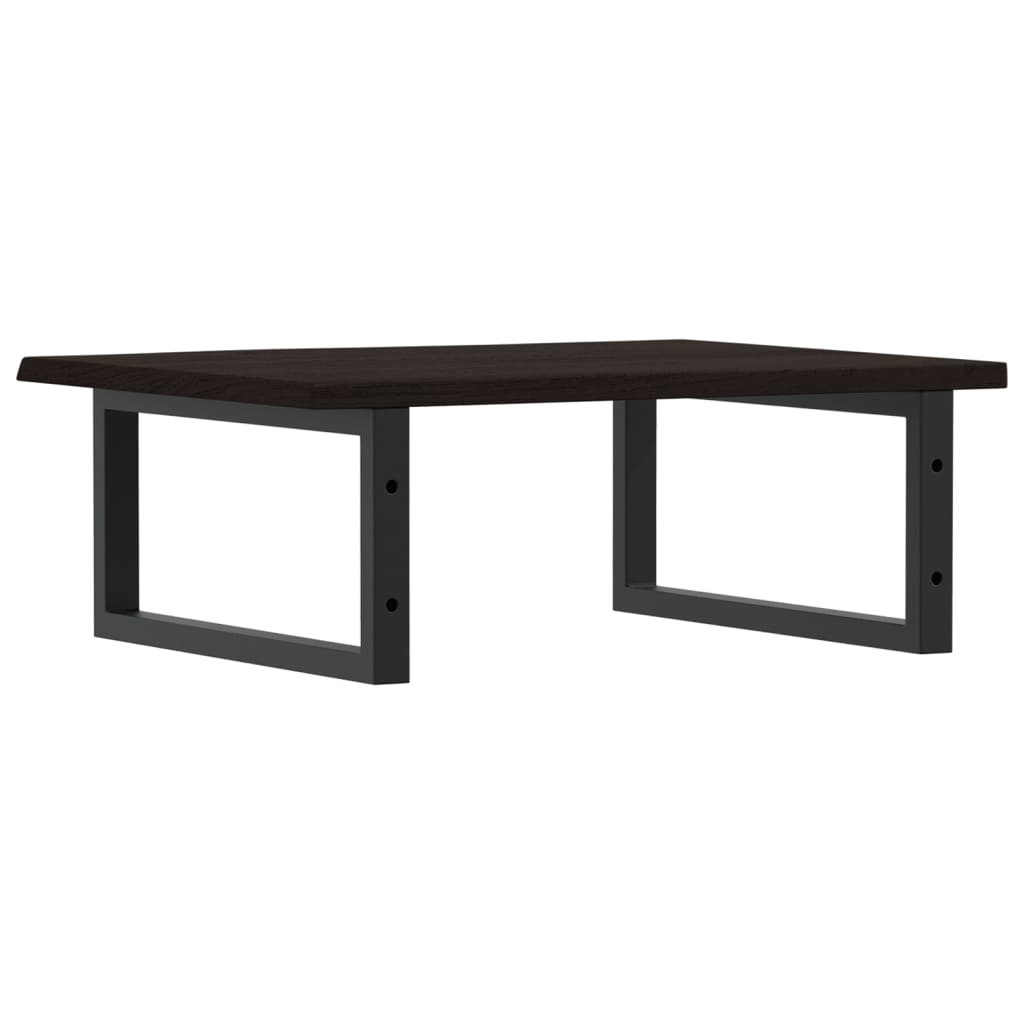Badkamer wandschap staal en massief eikenhout is nu te koop bij PeponiXL, paradijselijk wonen!