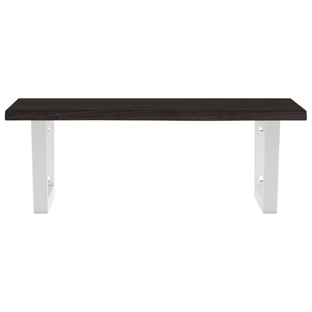 Badkamer wandschap staal en massief eikenhout is nu te koop bij PeponiXL, paradijselijk wonen!