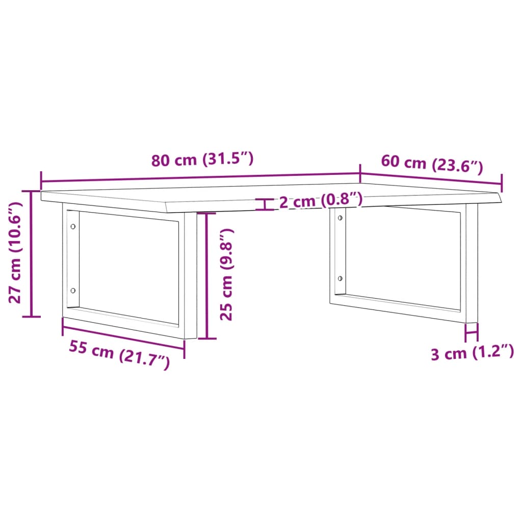 Badkamer wandschap staal en massief eikenhout is nu te koop bij PeponiXL, paradijselijk wonen!