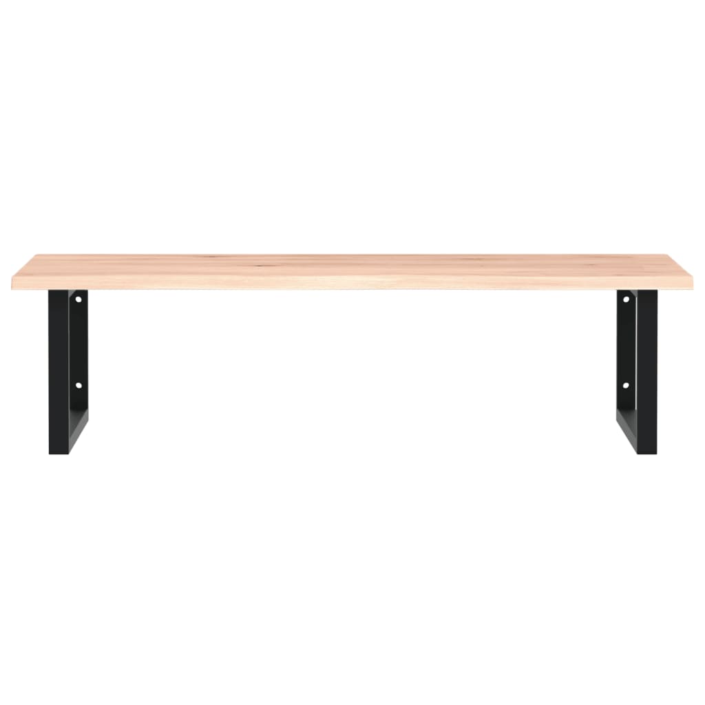 Badkamer wandschap staal en massief eikenhout is nu te koop bij PeponiXL, paradijselijk wonen!
