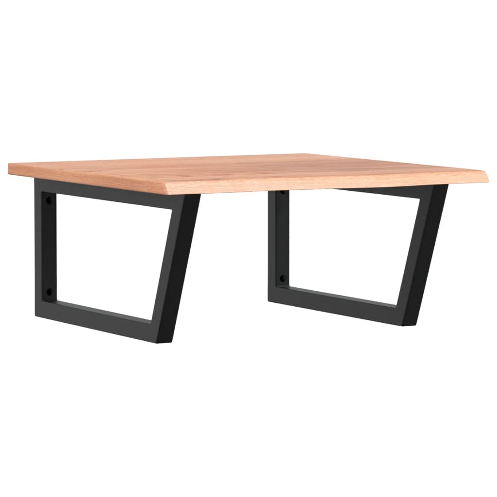 Badkamer wandschap staal en massief eikenhout is nu te koop bij PeponiXL, paradijselijk wonen!