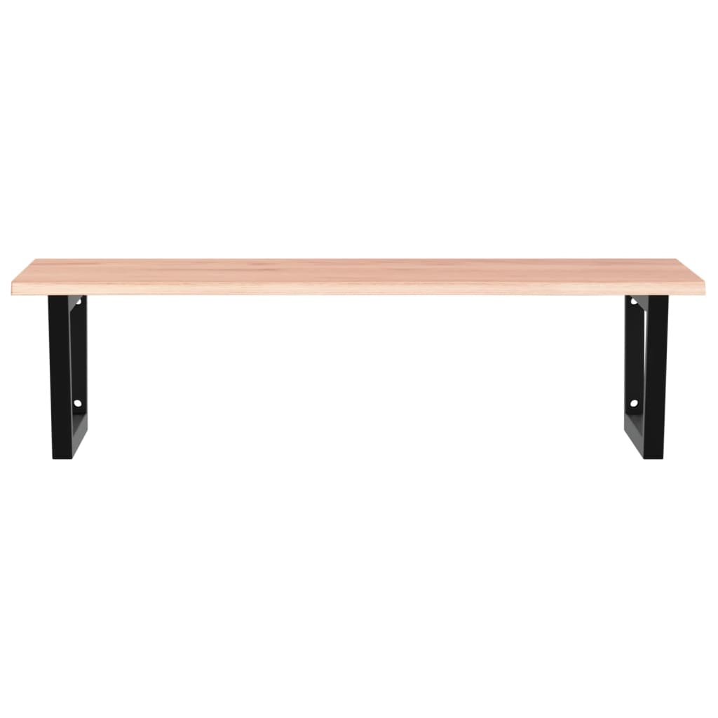 Badkamer wandschap staal en massief eikenhout is nu te koop bij PeponiXL, paradijselijk wonen!