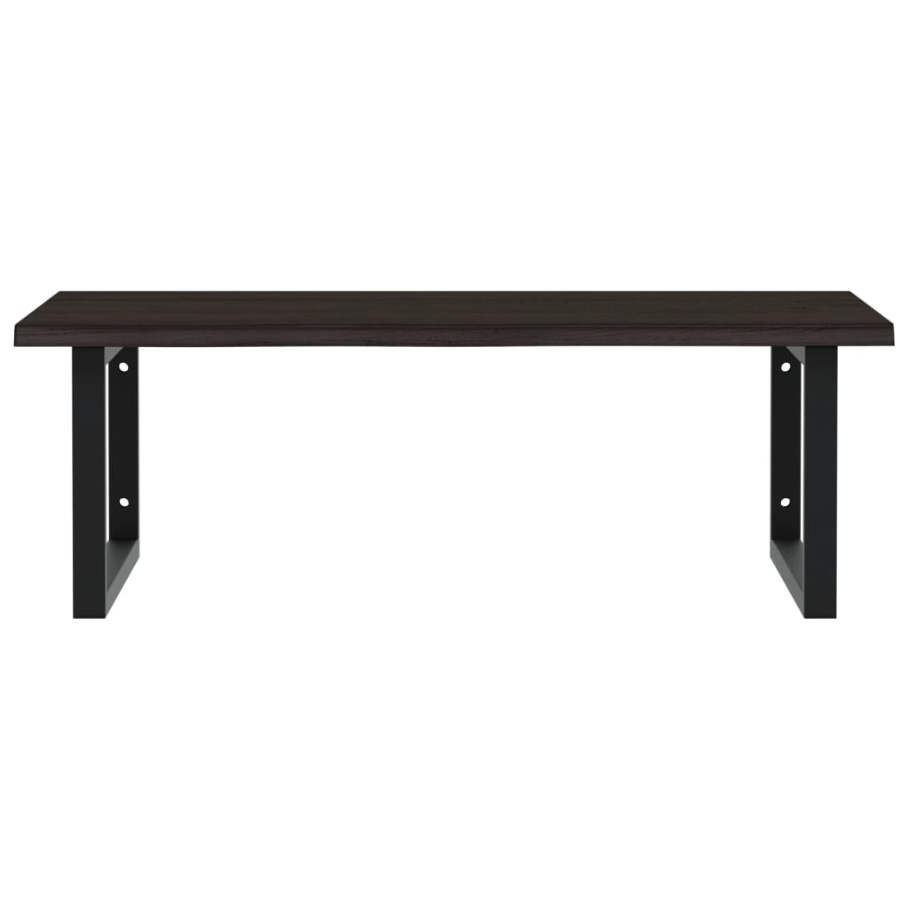 Badkamer wandschap staal en massief eikenhout is nu te koop bij PeponiXL, paradijselijk wonen!