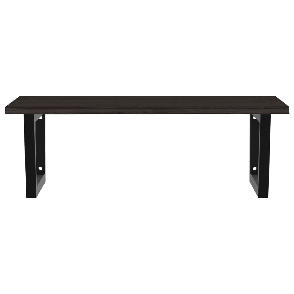 Badkamer wandschap staal en massief eikenhout is nu te koop bij PeponiXL, paradijselijk wonen!
