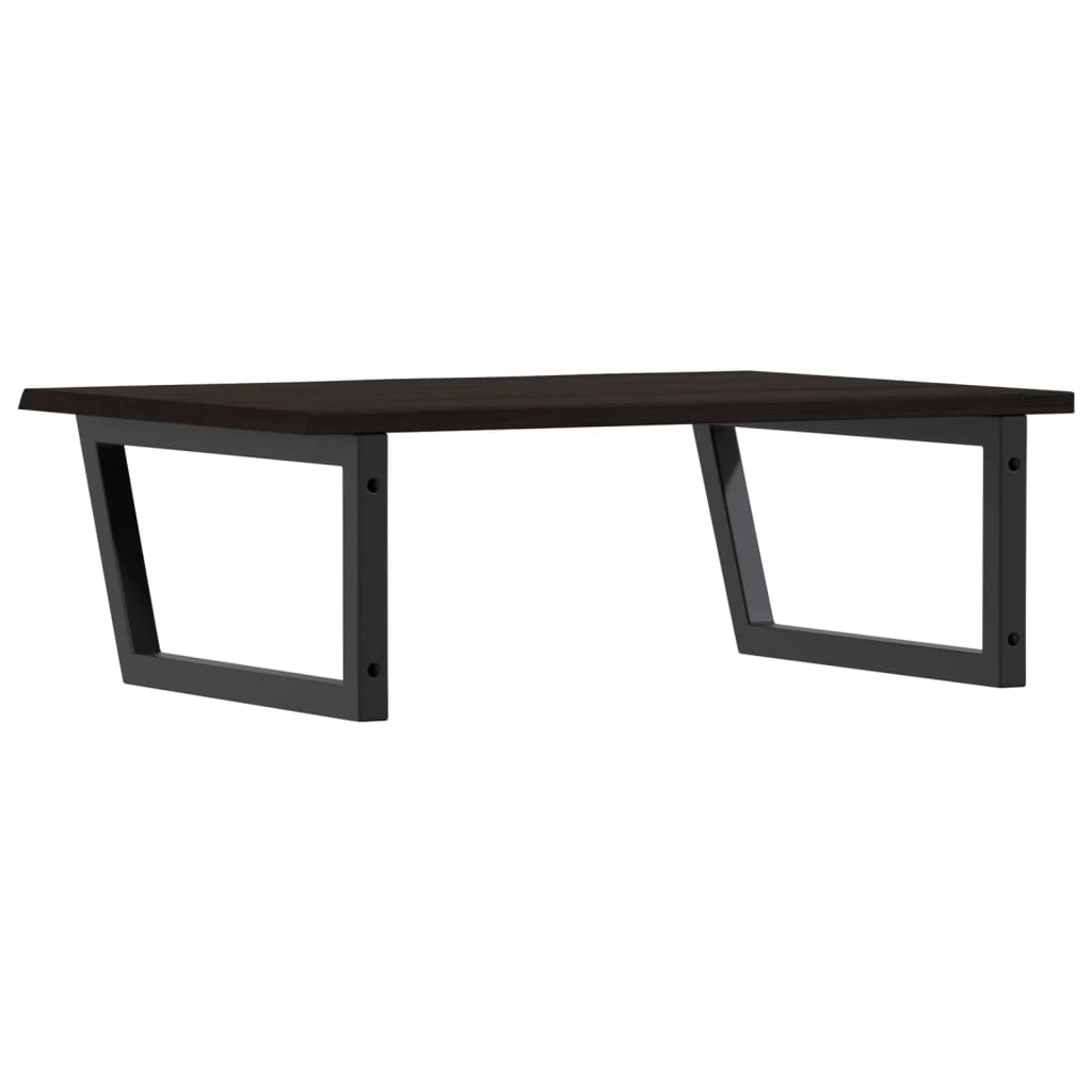 Badkamer wandschap staal en massief eikenhout is nu te koop bij PeponiXL, paradijselijk wonen!