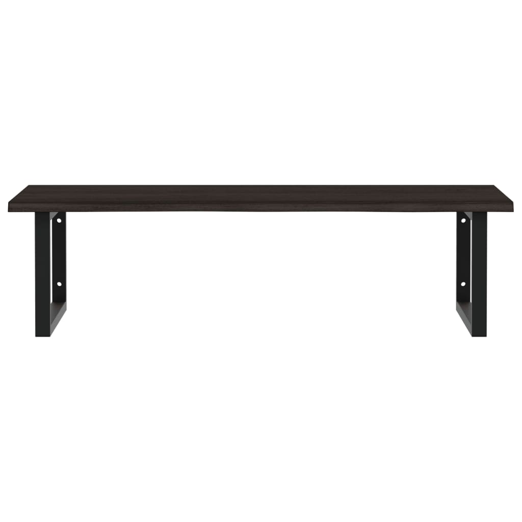 Badkamer wandschap staal en massief eikenhout is nu te koop bij PeponiXL, paradijselijk wonen!