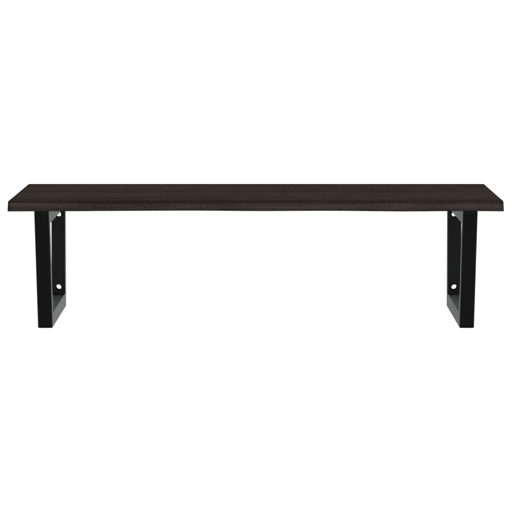 Badkamer wandschap staal en massief eikenhout is nu te koop bij PeponiXL, paradijselijk wonen!