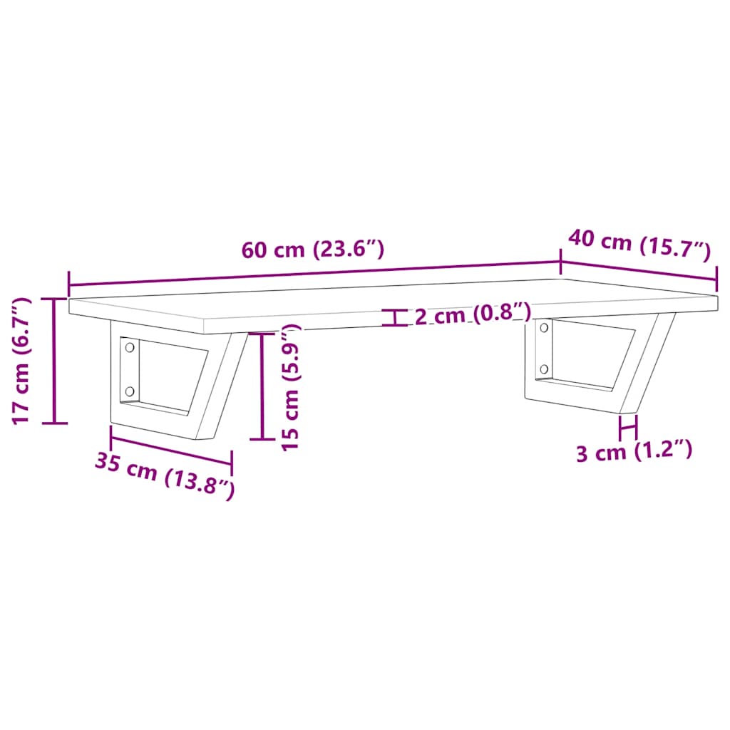 Badkamer wandschap staal en massief acaciahout is nu te koop bij PeponiXL, paradijselijk wonen!