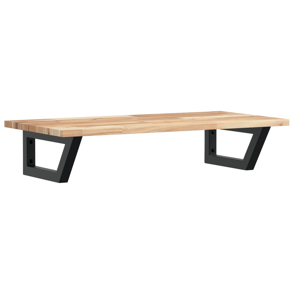 Badkamer wandschap staal en massief acaciahout is nu te koop bij PeponiXL, paradijselijk wonen!