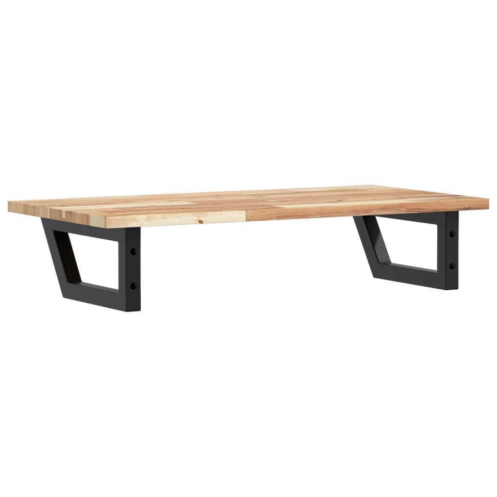 Badkamer wandschap staal en massief acaciahout is nu te koop bij PeponiXL, paradijselijk wonen!