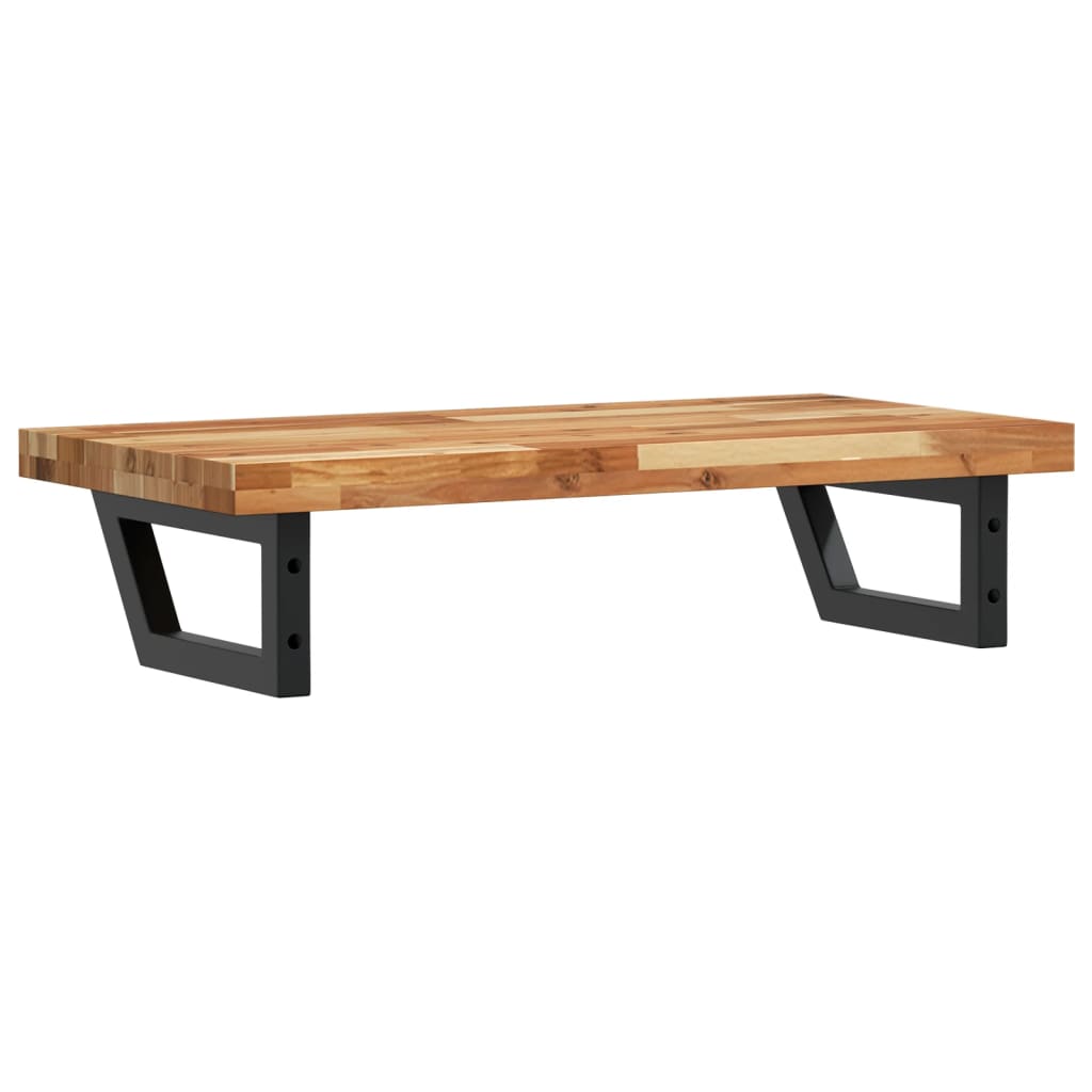 Badkamer wandschap staal en massief acaciahout is nu te koop bij PeponiXL, paradijselijk wonen!