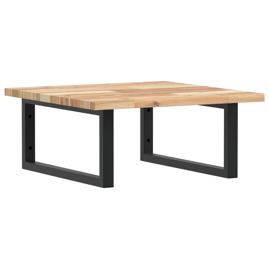 Badkamer wandschap staal en massief acaciahout is nu te koop bij PeponiXL, paradijselijk wonen!