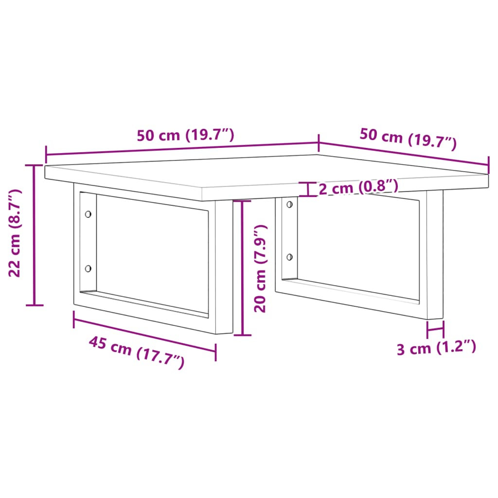 Badkamer wandschap staal en massief acaciahout is nu te koop bij PeponiXL, paradijselijk wonen!
