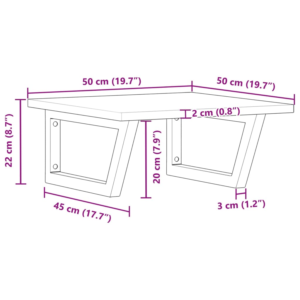 Badkamer wandschap staal en massief acaciahout is nu te koop bij PeponiXL, paradijselijk wonen!