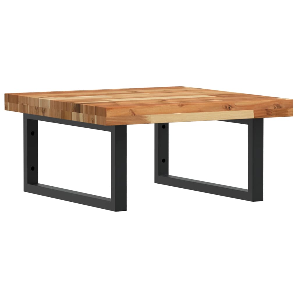 Badkamer wandschap staal en massief acaciahout is nu te koop bij PeponiXL, paradijselijk wonen!