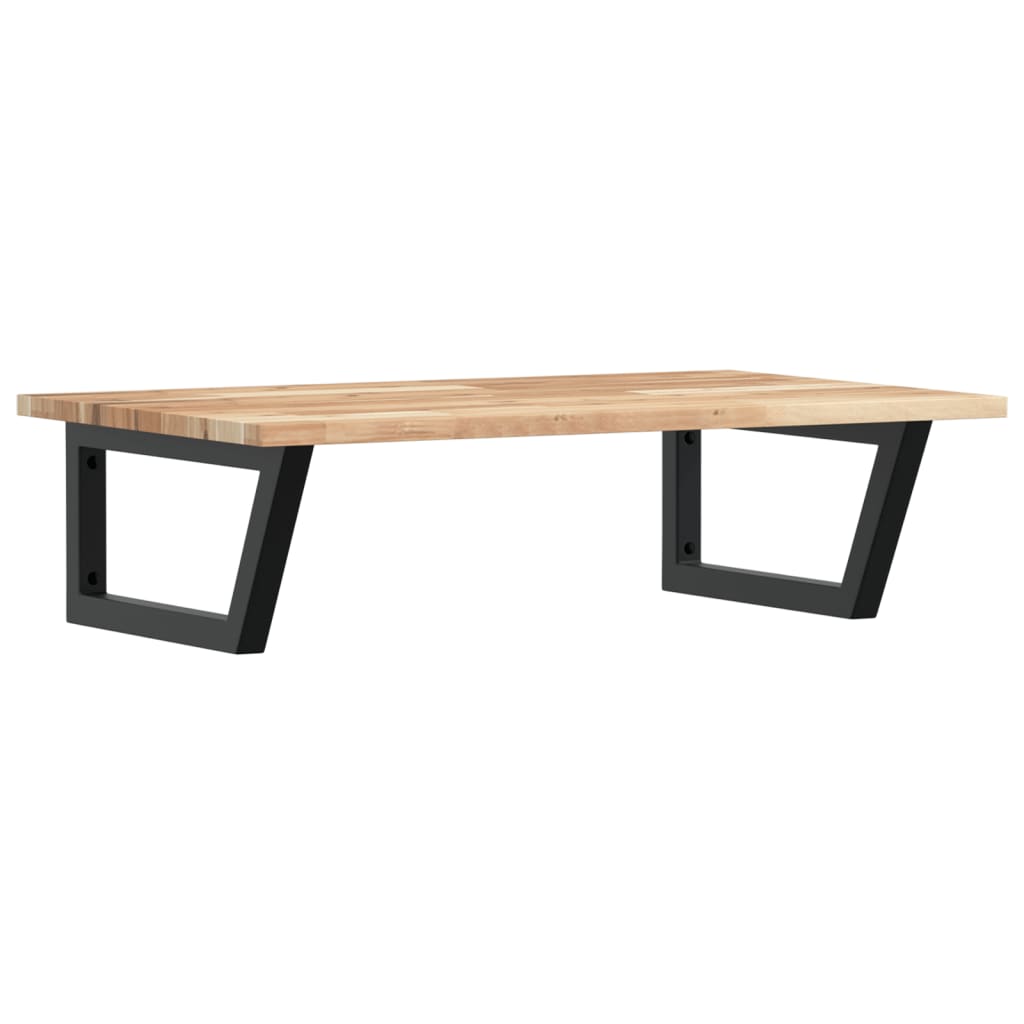 Badkamer wandschap staal en massief acaciahout is nu te koop bij PeponiXL, paradijselijk wonen!