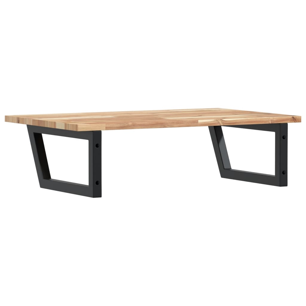 Badkamer wandschap staal en massief acaciahout is nu te koop bij PeponiXL, paradijselijk wonen!