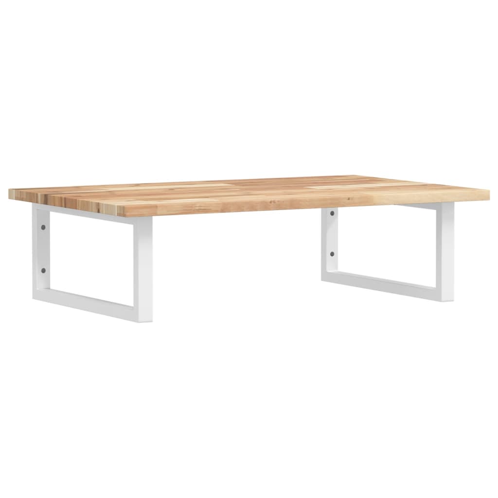 Badkamer wandschap staal en massief acaciahout is nu te koop bij PeponiXL, paradijselijk wonen!