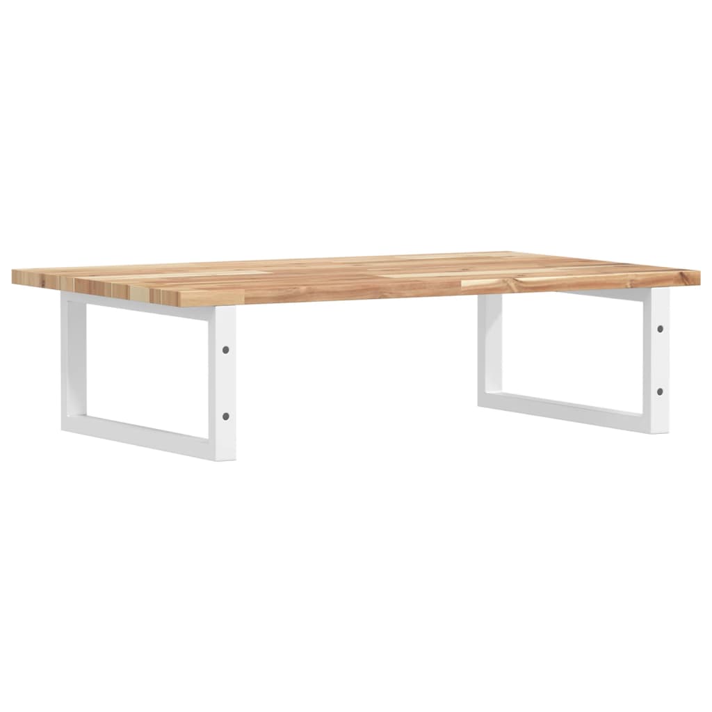 Badkamer wandschap staal en massief acaciahout is nu te koop bij PeponiXL, paradijselijk wonen!