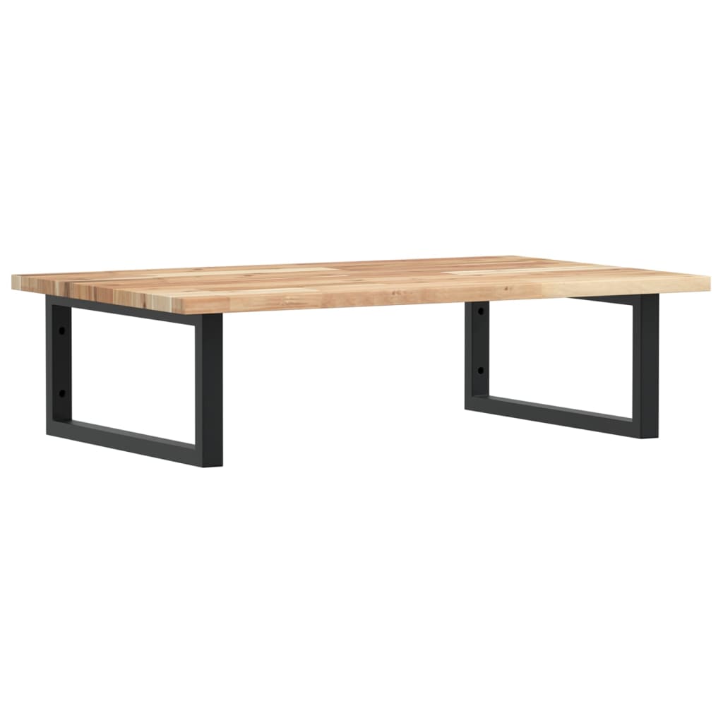Badkamer wandschap staal en massief acaciahout is nu te koop bij PeponiXL, paradijselijk wonen!