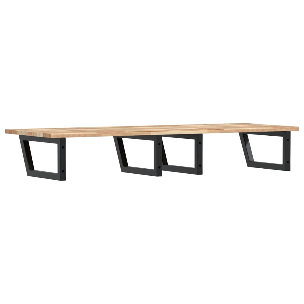 Badkamer wandschap staal en massief acaciahout is nu te koop bij PeponiXL, paradijselijk wonen!