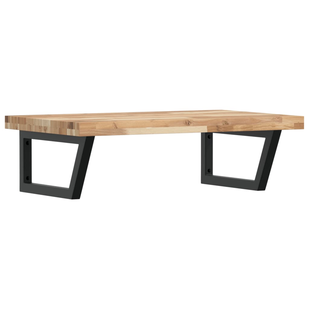 Badkamer wandschap staal en massief acaciahout is nu te koop bij PeponiXL, paradijselijk wonen!